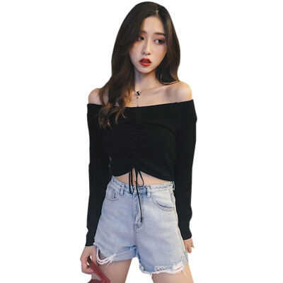 Womens Elegant New Style Fashion Design Long Sleeve Tops Sexy Neck Sweaters Autumn Blouse With Tops Blouse Jumper Sweaters
Womens Elegant New Style Fashion Design Long Sleeve Tops Sexy Neck Sweaters Autumn Blouse With Tops Blouse Jumper Sweaters