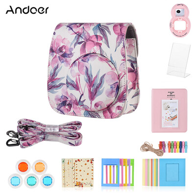 Andoer 8 in 1 Accessories Bundle for Fujifilm Instax Mini 9888s with Camera CaseSelfie MirrorFilterAlbumPhoto FrameSticke
Andoer 8 in 1 Accessories Bundle for Fujifilm Instax Mini 9888s with Camera CaseSelfie MirrorFilterAlbumPhoto FrameSticke