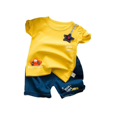 Summer Baby Boys Clothes Short Sleeve Car Star Print Tops Blouse T-shirtsDenim Shorts Pants Casual Outfits Sets
Summer Baby Boys Clothes Short Sleeve Car Star Print Tops Blouse T-shirtsDenim Shorts Pants Casual Outfits Sets