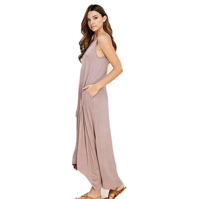 2019 New Women Dress Vest Sling Family Summer Dress Beach Sexy Pocket Long robe femme Irregular Sleeveless Dress
2019 New Women Dress Vest Sling Family Summer Dress Beach Sexy Pocket Long robe femme Irregular Sleeveless Dress