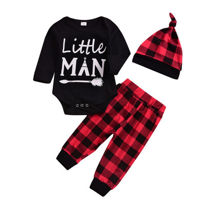 0-24M Toddler Infant Baby Girls Boys Romper New Jumpsuit Pants Plaid Long Sleeve Outfits Set Clothes Sets
0-24M Toddler Infant Baby Girls Boys Romper New Jumpsuit Pants Plaid Long Sleeve Outfits Set Clothes Sets