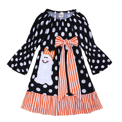 Halloween Kids Girls Casual Long Sleeve Dress With Bow Design Costume Baby Children Cosplay Party Costume Dresses
Halloween Kids Girls Casual Long Sleeve Dress With Bow Design Costume Baby Children Cosplay Party Costume Dresses