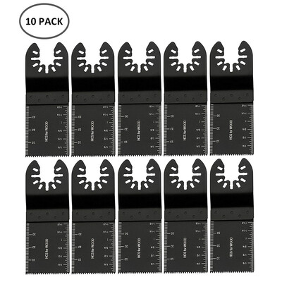 10pcs 34mm Universal Carbon Steel Coarse Cutter Saw Blades Wood Mix Oscillating Multi Tool
10pcs 34mm Universal Carbon Steel Coarse Cutter Saw Blades Wood Mix Oscillating Multi Tool