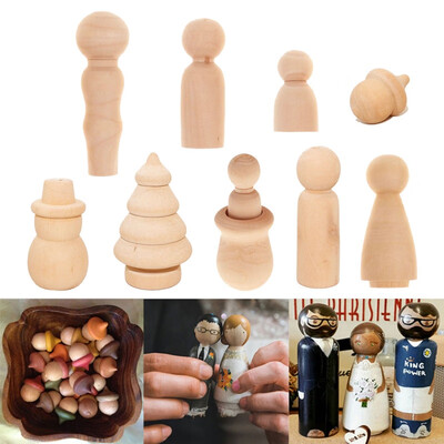 10pcs Dolls Figures Hand Painting DIY Craft Christmas Wedding Creative puppets handmade diy painted wood Christmas ornaments
10pcs Dolls Figures Hand Painting DIY Craft Christmas Wedding Creative puppets handmade diy painted wood Christmas ornaments