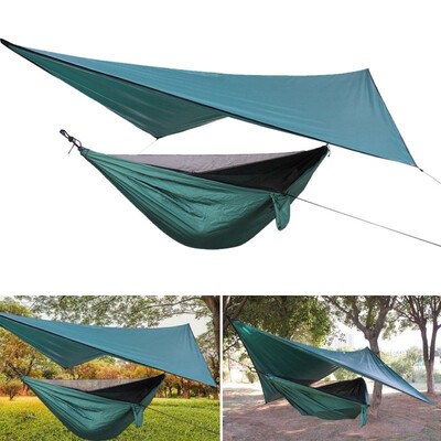 Outdoor 270cm X 140cm Hammock with Mosquito Net & 360cm X 290cm Rain Fly Tarp - Ultralight
Outdoor 270cm X 140cm Hammock with Mosquito Net & 360cm X 290cm Rain Fly Tarp - Ultralight