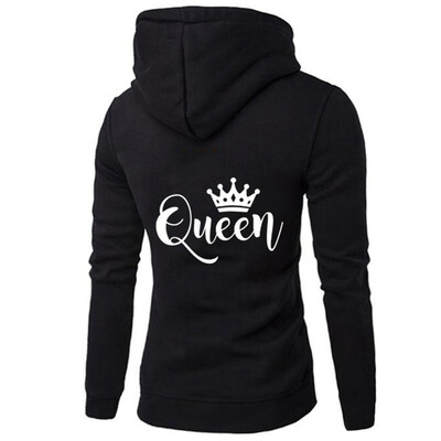 King Queen Hoodies Casual Long Sleeves Letter Printed King And Queen Sweatershirts Gifts For Lovers
King Queen Hoodies Casual Long Sleeves Letter Printed King And Queen Sweatershirts Gifts For Lovers
