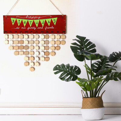 Toponeto Family Birthday Board Plaque DIY Hanging Wooden Birthday Reminder Calendar A
Toponeto Family Birthday Board Plaque DIY Hanging Wooden Birthday Reminder Calendar A
