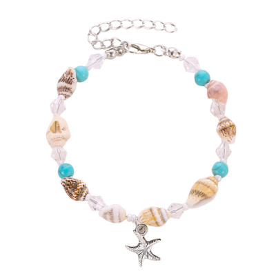 Bohemia Starfish Turquoise Beach Shell Anklet Bracelets For Women Charm Barefoot Chain Anklets Jewelry Gifts
Bohemia Starfish Turquoise Beach Shell Anklet Bracelets For Women Charm Barefoot Chain Anklets Jewelry Gifts
