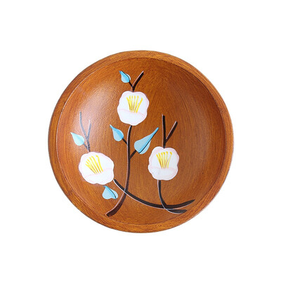 Wooden Rustic Fruit Bowl Hand Painted Candy Tray Melon Tray Home Desktop Storage Tray
Wooden Rustic Fruit Bowl Hand Painted Candy Tray Melon Tray Home Desktop Storage Tray