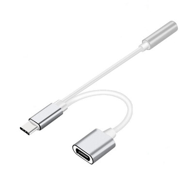 〖Follure〗2in1 USB Type-C To 35mm Jack AUX Audio Splitter Converter Adapter Charge Cable
〖Follure〗2in1 USB Type-C To 35mm Jack AUX Audio Splitter Converter Adapter Charge Cable