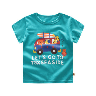 2018 Summer Toddler Kids Candy Color Tees Cartoon Cotton Baby Boys Girls T-shirts Short Sleeve Casual Clothing 0-5T
2018 Summer Toddler Kids Candy Color Tees Cartoon Cotton Baby Boys Girls T-shirts Short Sleeve Casual Clothing 0-5T