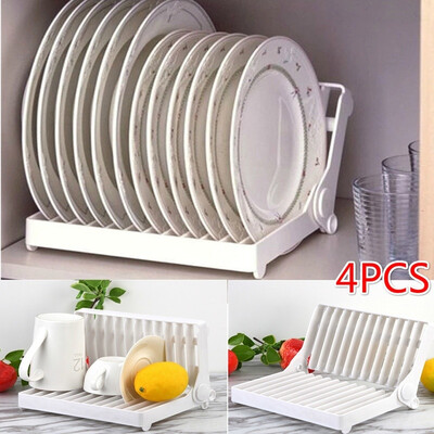 124PCS Foldable Organizer Dish Plate Drying Rack Drainer Storage Kitchen Holder Plastic
124PCS Foldable Organizer Dish Plate Drying Rack Drainer Storage Kitchen Holder Plastic
