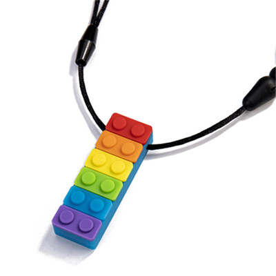 Newborn Silicone Baby Teether Teething Necklace Kids Rainbow Block Teethers Children Chewing Soft Toys
Newborn Silicone Baby Teether Teething Necklace Kids Rainbow Block Teethers Children Chewing Soft Toys