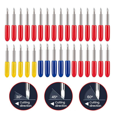 30-in-1 30 45 60 Degree Replacement Blades for Cricut Vinyl Cutter Cutter Plotter
30-in-1 30 45 60 Degree Replacement Blades for Cricut Vinyl Cutter Cutter Plotter