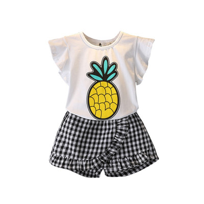 New Summer Girls Clothing Sets Fashion Cotton Print Short Sleeve T-shirt Short Pants Girls Clothes Sport Suits Crianca Roupas
New Summer Girls Clothing Sets Fashion Cotton Print Short Sleeve T-shirt Short Pants Girls Clothes Sport Suits Crianca Roupas