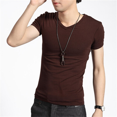 Summer mercerized cotton mens short-sleeved round neck T-shirt ice silk trend solid color cotton T-shirt middle-aged loose short-sleeved shirt
Summer mercerized cotton mens short-sleeved round neck T-shirt ice silk trend solid color cotton T-shirt middle-aged loose short-sleeved shirt