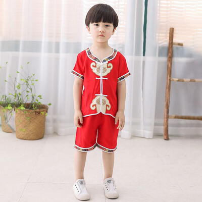 Toddler Boy Clothes Formal Kids Summer Suit ChildrenS Wear Chinese Style Childrens Tang Suit Wishful Short-Sleeved Suit 2-6Y
Toddler Boy Clothes Formal Kids Summer Suit ChildrenS Wear Chinese Style Childrens Tang Suit Wishful Short-Sleeved Suit 2-6Y