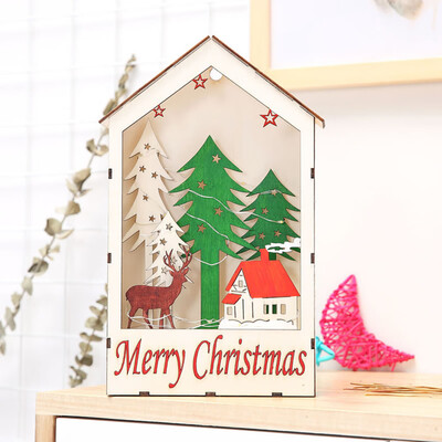 Tailored Christmas Decor Ornament LED Lights Deer Cart Luminous Wooden House Mall Window
Tailored Christmas Decor Ornament LED Lights Deer Cart Luminous Wooden House Mall Window