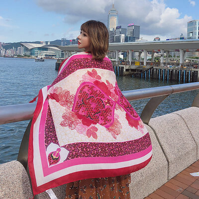 Scarf Women Ethnic Style Autumn All-match Flower Printed Sunscreen Keep Warm Long Style Shawl Dual Use Fashion Scarf 180cm100cm
Scarf Women Ethnic Style Autumn All-match Flower Printed Sunscreen Keep Warm Long Style Shawl Dual Use Fashion Scarf 180cm100cm