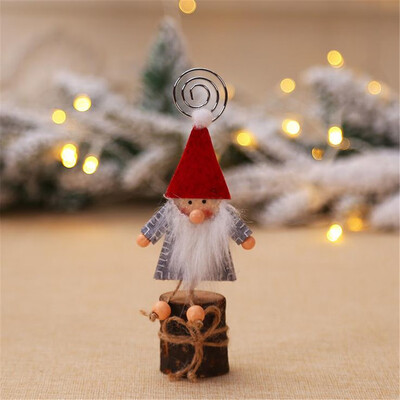 Tailored Christmas Decorations Business Card Holder Creative Wood Forest Mans Note Clip
Tailored Christmas Decorations Business Card Holder Creative Wood Forest Mans Note Clip