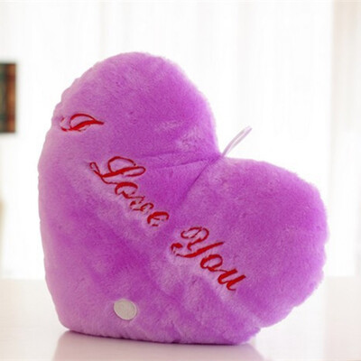 Love Heart Shape Cushion Colorful LED Plush Toyslight-emitting Pillowbaby Toys For Children Kids Gift
Love Heart Shape Cushion Colorful LED Plush Toyslight-emitting Pillowbaby Toys For Children Kids Gift