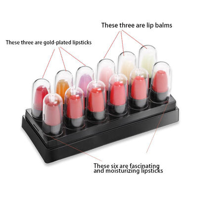 12pcs Jelly Lipstick Sets Silky Moisturizing Lipstick Set Lip Gloss Long Lasting Waterproof
12pcs Jelly Lipstick Sets Silky Moisturizing Lipstick Set Lip Gloss Long Lasting Waterproof