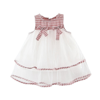 Knee-Length O-Neck Red Yellow Summer Casual Baby Girls Sleeveless Plaid Pattern Cotton Mesh Dress Kids Toddler Princess Sundress
Knee-Length O-Neck Red Yellow Summer Casual Baby Girls Sleeveless Plaid Pattern Cotton Mesh Dress Kids Toddler Princess Sundress