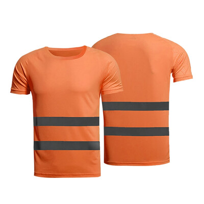 Summer Fluorescent yellow orange high visibility safety work running shirt summer breathable work t shirt reflective t-shirt
Summer Fluorescent yellow orange high visibility safety work running shirt summer breathable work t shirt reflective t-shirt