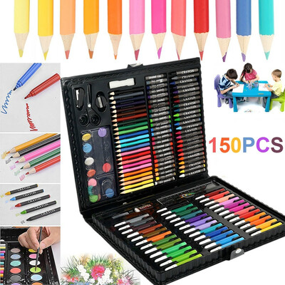 Newest 150 Colors Drawing Painting Crayon Oil Pastels Watercolor Pens Sketch Coloured Pencils for Childrens Students Supplies Gift
Newest 150 Colors Drawing Painting Crayon Oil Pastels Watercolor Pens Sketch Coloured Pencils for Childrens Students Supplies Gift