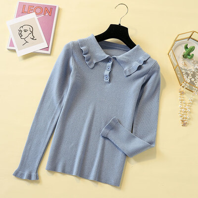 Women Sweater High Quality Girl Autumn Long Sleeve Pullover Knitted Cute Sweet basic Knitwear Outwear Korean Style Top
Women Sweater High Quality Girl Autumn Long Sleeve Pullover Knitted Cute Sweet basic Knitwear Outwear Korean Style Top