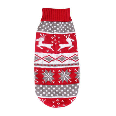 New Pet Clothes Dogs Autumn And Winter Sweater Puppy Warm Outfits Christmas Elk Sweater Sweater Coat for Small And Medium Dogs
New Pet Clothes Dogs Autumn And Winter Sweater Puppy Warm Outfits Christmas Elk Sweater Sweater Coat for Small And Medium Dogs
