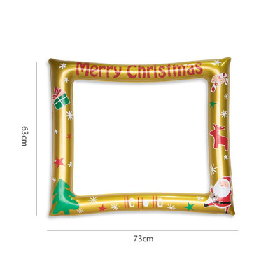 Christmas Inflatable Frame Photo Booth Props Selfie Picture Frame Christmas New Year Party Decorations
Christmas Inflatable Frame Photo Booth Props Selfie Picture Frame Christmas New Year Party Decorations