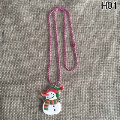 Children Toy Necklaces Kids Boy Girl Gifts Snowman Christmas Tree Santa Claus Necklace
Children Toy Necklaces Kids Boy Girl Gifts Snowman Christmas Tree Santa Claus Necklace