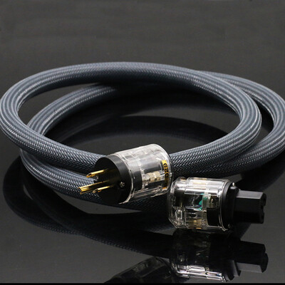 Pure Copper with Shielded HiFi Power Cord Professional Audio AC Amplifier Wire AC Power Cable
Pure Copper with Shielded HiFi Power Cord Professional Audio AC Amplifier Wire AC Power Cable
