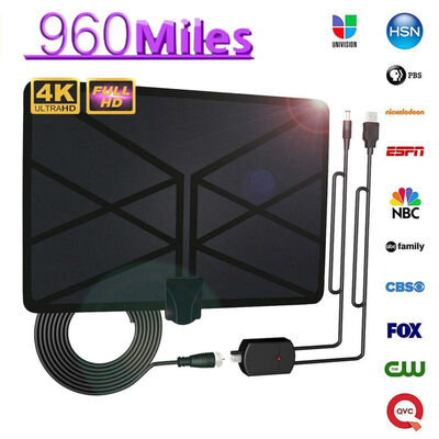1080P4K HD TV Antenna With Amplifier Indoor Digital 960 Miles Antennas Moisture Proof And Anti-thunder
1080P4K HD TV Antenna With Amplifier Indoor Digital 960 Miles Antennas Moisture Proof And Anti-thunder