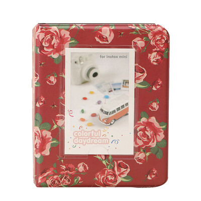Standard 3in Centerfold Photo Album PU 64 Pockets Albums Photos Storage Case Floral Memory Souvenir
Standard 3in Centerfold Photo Album PU 64 Pockets Albums Photos Storage Case Floral Memory Souvenir