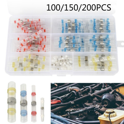 100150200PCS Heat Shrink Solder Sleeve Kit ElectricWaterproof Heat Shrink Butt Connectors Electrical Wire Connectors
100150200PCS Heat Shrink Solder Sleeve Kit ElectricWaterproof Heat Shrink Butt Connectors Electrical Wire Connectors