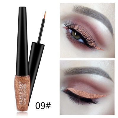 MISS ROSE Glitter Metallic Liquid Eyeshadow Waterproof Shimmers Eye Cosmetics
MISS ROSE Glitter Metallic Liquid Eyeshadow Waterproof Shimmers Eye Cosmetics