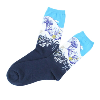 Spring Retro Women Masterpiece Socks Ukiyoe Art Mona Lisa Van Gogh Mural World Autumn Famous Oil Painting Men Couple Funny Socks
Spring Retro Women Masterpiece Socks Ukiyoe Art Mona Lisa Van Gogh Mural World Autumn Famous Oil Painting Men Couple Funny Socks
