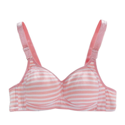Women Striped Padded Bras Female Push Up Wire Free Bra Underwear Tops Adjust Bralette
Women Striped Padded Bras Female Push Up Wire Free Bra Underwear Tops Adjust Bralette