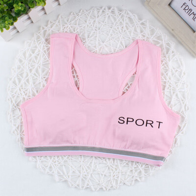 Girls Underwear Bra Vest Letter Print Cotton Bras Wire Free Comfortable Bra Underwear for Girls
Girls Underwear Bra Vest Letter Print Cotton Bras Wire Free Comfortable Bra Underwear for Girls