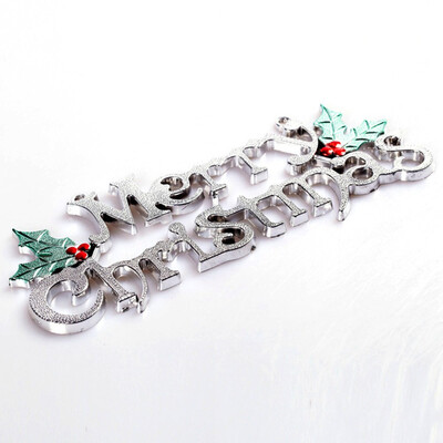 Tailored 14cm Christmas Tree Decoration Shiny Merry Letter Card for Xmas Hanging Ornament
Tailored 14cm Christmas Tree Decoration Shiny Merry Letter Card for Xmas Hanging Ornament