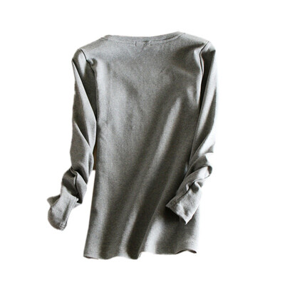 Autumn Winter Plus Size Women V-Neck Slim Breathable Cotton Plus Velvet Thickening Long Sleeve t-shirt Casual Tops
Autumn Winter Plus Size Women V-Neck Slim Breathable Cotton Plus Velvet Thickening Long Sleeve t-shirt Casual Tops