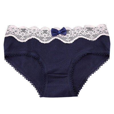 Panties Women Cotton Underwear Sexy Lace Cute Bow Girls Briefs Soft Comfort Lingerie Fashion Female Low Waist Hip Shaping
Panties Women Cotton Underwear Sexy Lace Cute Bow Girls Briefs Soft Comfort Lingerie Fashion Female Low Waist Hip Shaping