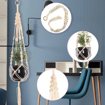 Siaonvr Macrame Plant Hangers Hanging Basket Hanging Plant Holder Bohemian Decor Plant
Siaonvr Macrame Plant Hangers Hanging Basket Hanging Plant Holder Bohemian Decor Plant