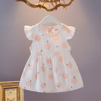 Summer Casual Baby Girl Soft Cotton Sleeveless Dot Printing Cute Princess Dresses Kids Cartoon Toddler Clothes 1-4Y
Summer Casual Baby Girl Soft Cotton Sleeveless Dot Printing Cute Princess Dresses Kids Cartoon Toddler Clothes 1-4Y