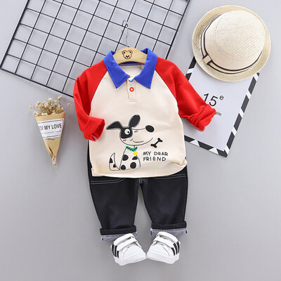 Spring Autumn Casual Baby Long Sleeve Cartoon Printing Top And Trousers Kids Two-piece Outfit Set
Spring Autumn Casual Baby Long Sleeve Cartoon Printing Top And Trousers Kids Two-piece Outfit Set