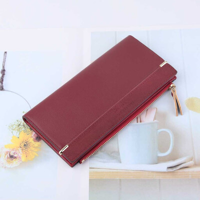 Tailored Women Long Wallet Fashion Zipper Bag Multicolor Wallet Splicing Wild Coin Purse
Tailored Women Long Wallet Fashion Zipper Bag Multicolor Wallet Splicing Wild Coin Purse