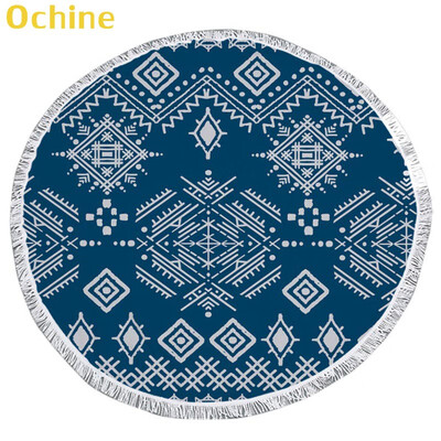 150cm Summer Swimming Bath Towel Bohemian Pattern Round Microfiber Fringed Beach Towel Mat Carpet Blanket
150cm Summer Swimming Bath Towel Bohemian Pattern Round Microfiber Fringed Beach Towel Mat Carpet Blanket