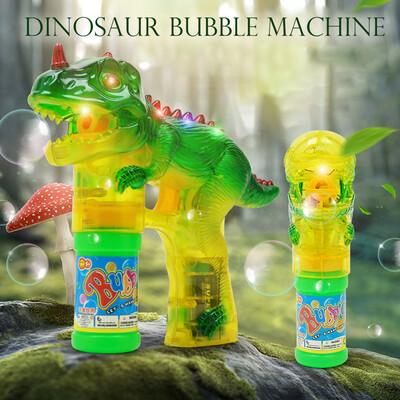 〖Follure〗Dinosaur Bubble Light Up Bubbles Blower With LED Flashing Lights And Sounds Toy
〖Follure〗Dinosaur Bubble Light Up Bubbles Blower With LED Flashing Lights And Sounds Toy